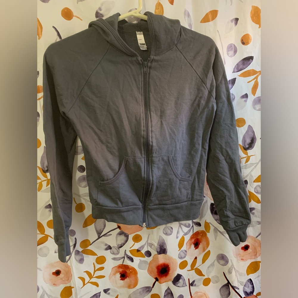 🔥5/$25 Uniqlo Charcoal Gray Pullover Hoodie